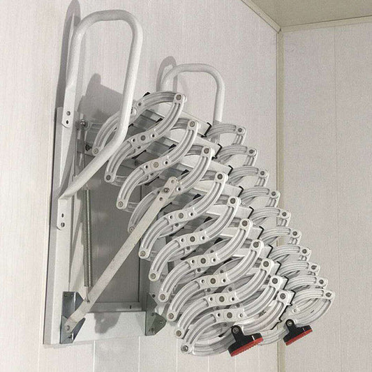 wall ladder Household Retractable stairs Home Folding Step Ladder loft pull down Ladder Hinge