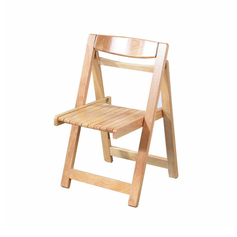 Silla plegable de madera banco de almacenamiento para el hogar restaurante, oficina, silla con respaldo transpirable