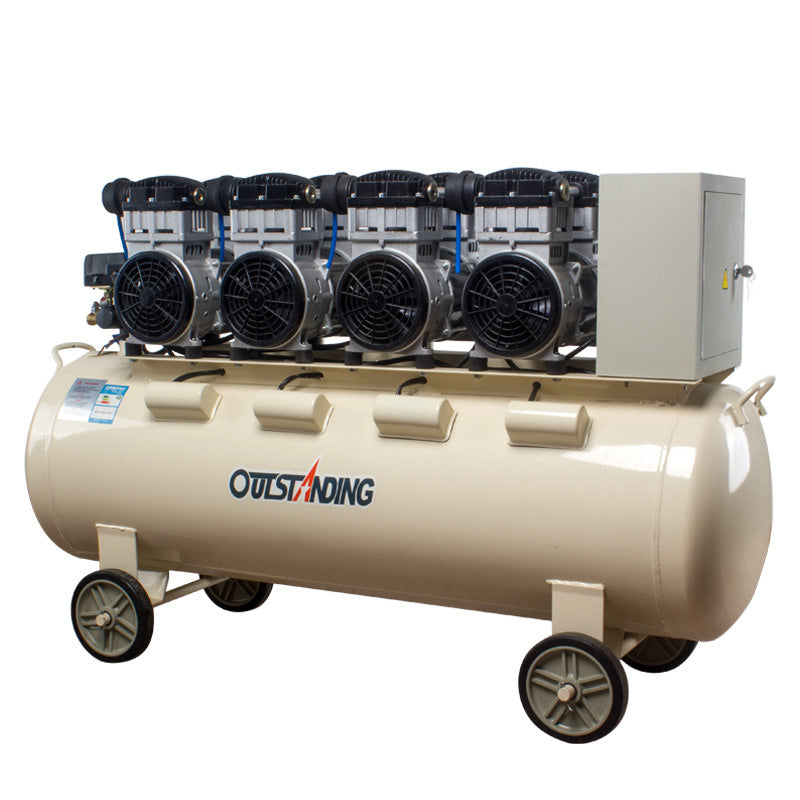 Luftwerkzeuge Ultra leiser und ölfreier 2/4 PS / Stahltank-Luftkompressor Verarbeitungsluftpumpengerät