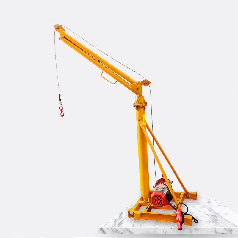 Electric Lift Construction Material Lifting Hoist Load 200-500kg Stationary Cargo Crane Custom